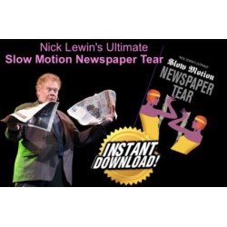 Ultimate Slow Motion Newspaper Tear by Nick Lewin