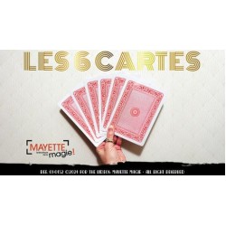 The 6 Cards by Mayette Magie Moderne (French)