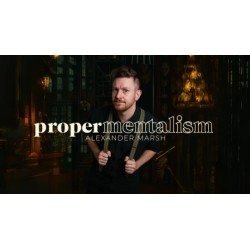 Alexander Marsh Proper Mentalism Academy (24th July 7pm BST)