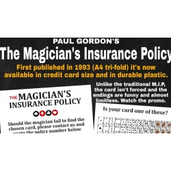 The Magician's Insurance Policy by Paul Gordon