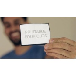 Printable Four Outs by Blake Vogt