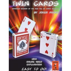 Twin Cards by Joker Magic