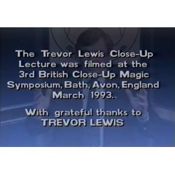 The Trevor Lewis Close-Up Magic Symposium Lecture 1993
