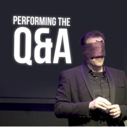 Performing the Q&A by Gerry McCambridge