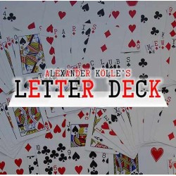 Letter Deck by Alexander Kolle