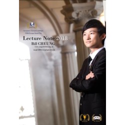 Lecture Notes 2018 by Bill Cheung