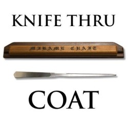 Knife thru Coat by Mikame