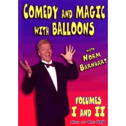 Comedy and Magic with Ballons vol 1 and 2 by Norm Barnhart