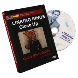 Close Up Linking Rings SILVER by Matthew Garrett