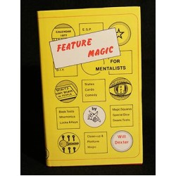 Feature Magic for Mentalists by Will Dexter