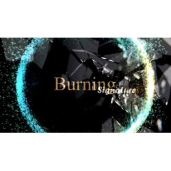 Burning Signature by Mustafa Ahmed
