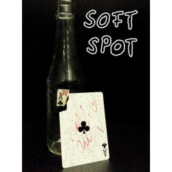 Soft Spot- Signed Corner in Glass Bottle By Ralf Rudolph