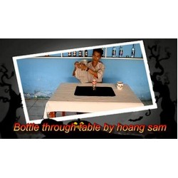 Bottle Through Table by Hoang Sam
