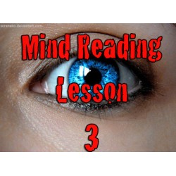 Mind Reading Lesson 3 by Kenton Knepper