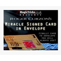 2012 Roger Curzon - Miracle Signed Card in Envelope