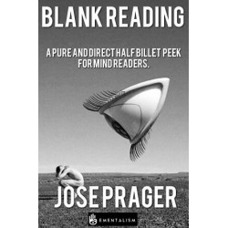 BLANK READING by Jose Prager