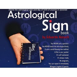 Astrological Sign by Eduardo Kozuch and Vernet Magic (Video + PDF)