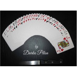 Card and Knife by Darko Pilon