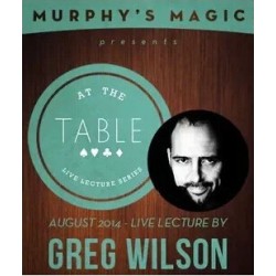 At the Table Live Lecture starring Greg Wilson