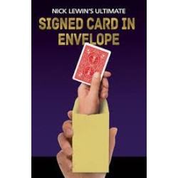Nick Lewin - Ultimate Signed Card In Envelope
