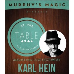 At the Table Live Lecture by Karl Hein