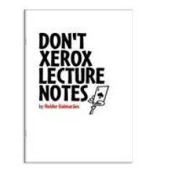 Don't Xerox by Helder Guimaraes
