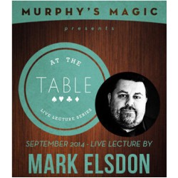 At the Table Live Lecture by Mark Elsdon