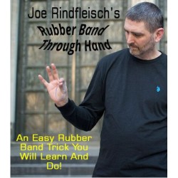 Rubber Band Through Hand by Joe Rindfleish
