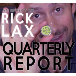 Quarterly Report by Rick Lax