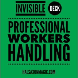 Hal Saxon - Invisible Deck Professional Workers Handling (Video+PDF)
