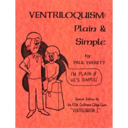 Ventriloquism Plain and Simple by Paul Everett