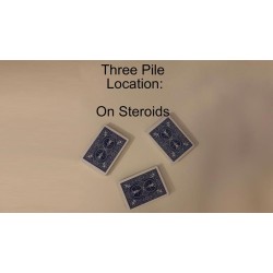 Three Pile Location On Steroids by Unnamed Magician (Video+PDF)