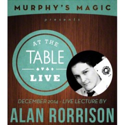 2014 At the Table Live Lecture starring Alan Rorrison