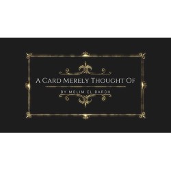 A Card Merely Thought Of by Molim El Barch