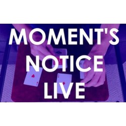 Moment's Notice Live by Cameron Francis