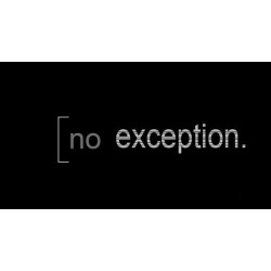 No Exception by Sandro Loporcaro
