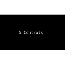 5 Controls by Sleightly Obsessed