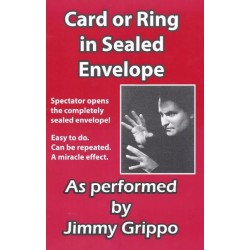 Card or Ring in Sealed Envelope by Jimmy Grippo