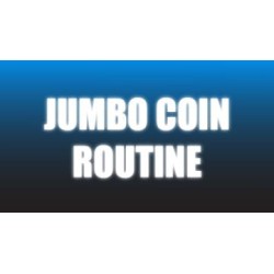 Jumbo Coin Routine by Craig Petty