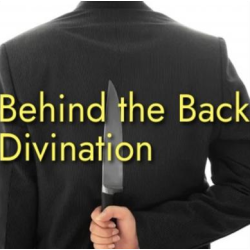 Behind the Back Divination by Unnamed Magician