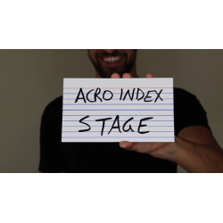 Acro Index Stage Dry Erase by Blake Vogt