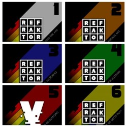 REFRAKTOR by Kev G & Collin Claus Vol.1-6