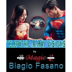 Telepathic X-Ray Visionn The Catch of the Superhero by Biagio Fasano (B. Magic)