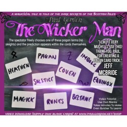 Paul Gordon's The Wicker Man - No Sleights, Examinable & Instant Reset