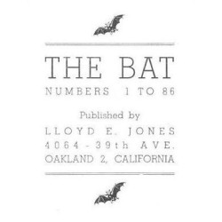 The Bat Numbers 1 - 86 by Lloyd E. Jones