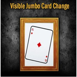 Visible Jumbo Card Change by DiFatta Magic