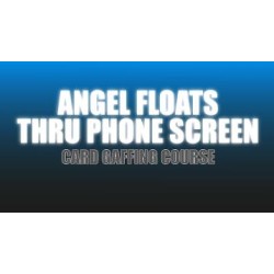 Angel Floats Thru Phone Screen by Justin Miller