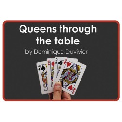 Queens Through The Table by Dominique Duvivier