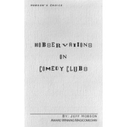 Hobservations on Comedy Clubs by Jeff Hobson