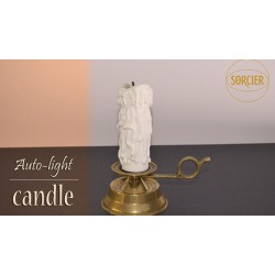 Auto-light Candle with Remote Control by Sorcier Magic